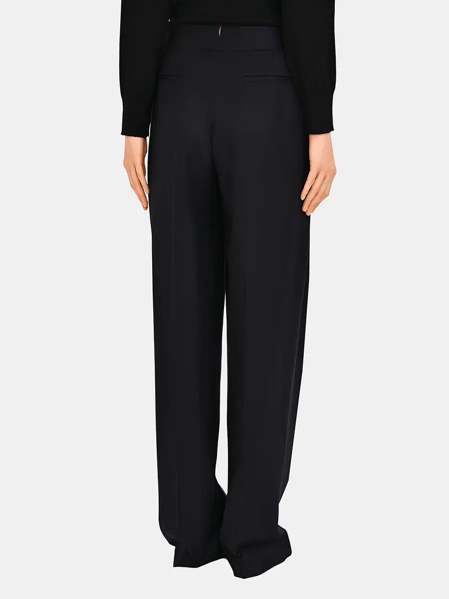 Брюки шерстяные