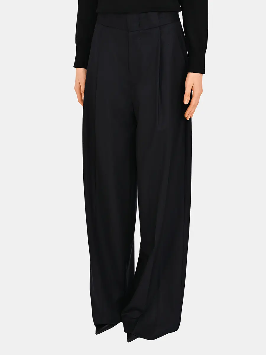 Брюки шерстяные