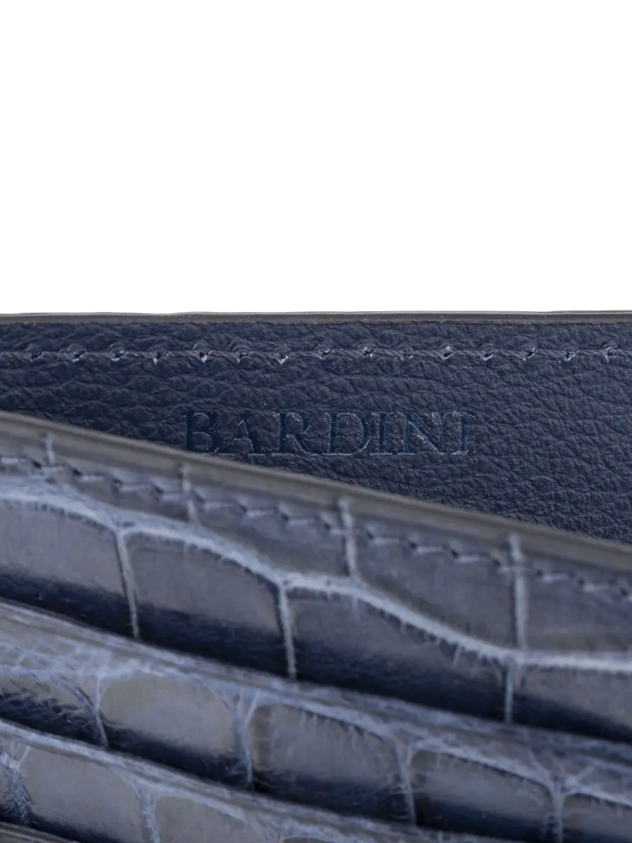 Картхолдер из кожи крокодила