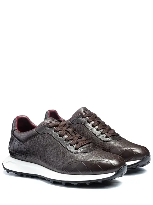 Кроссовки кожаные FARGONI