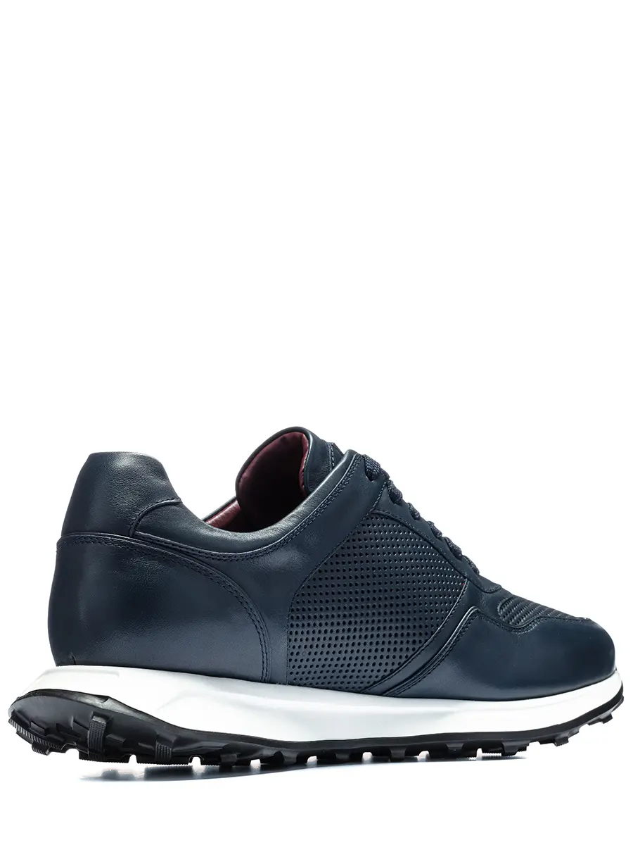 Кроссовки кожаные