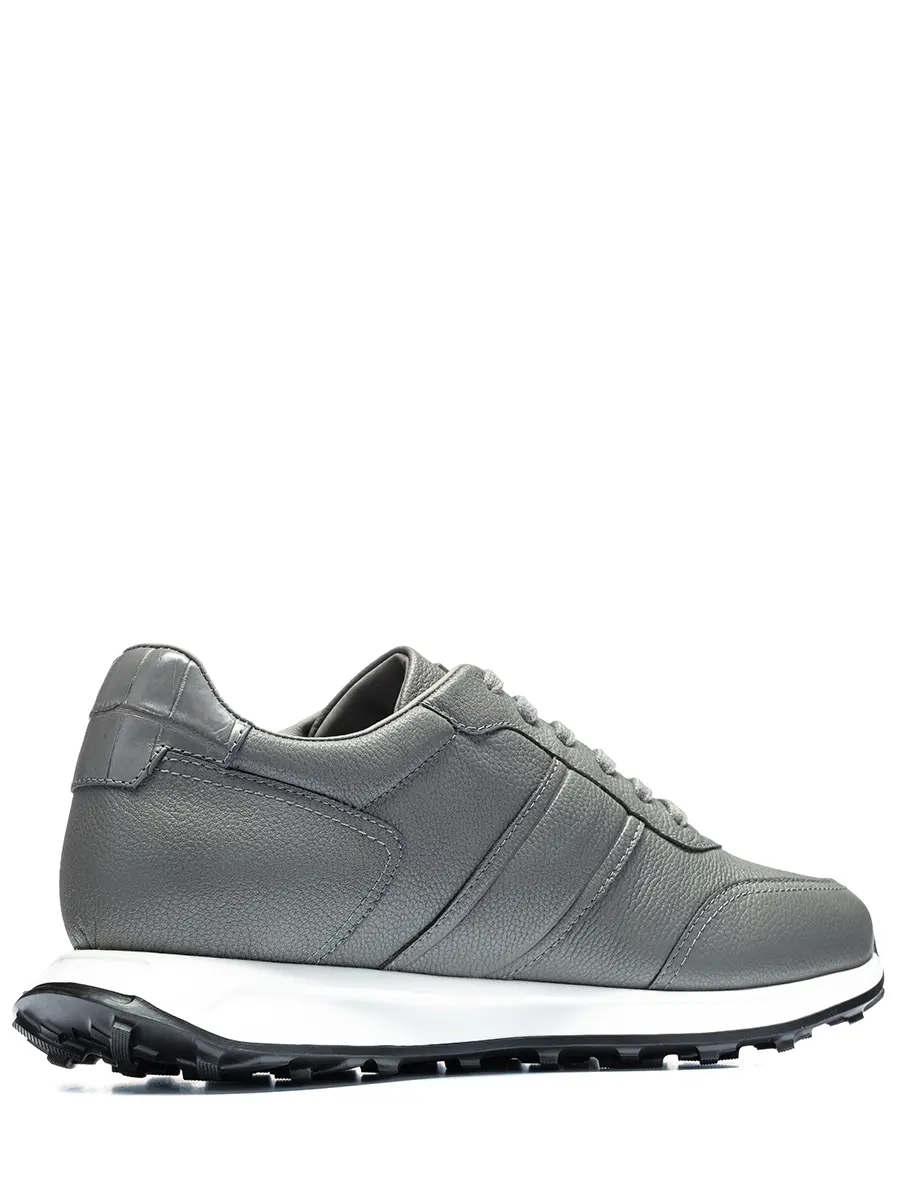 Кроссовки кожаные