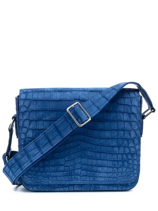 Сумка из кожи крокодила FARGONI
