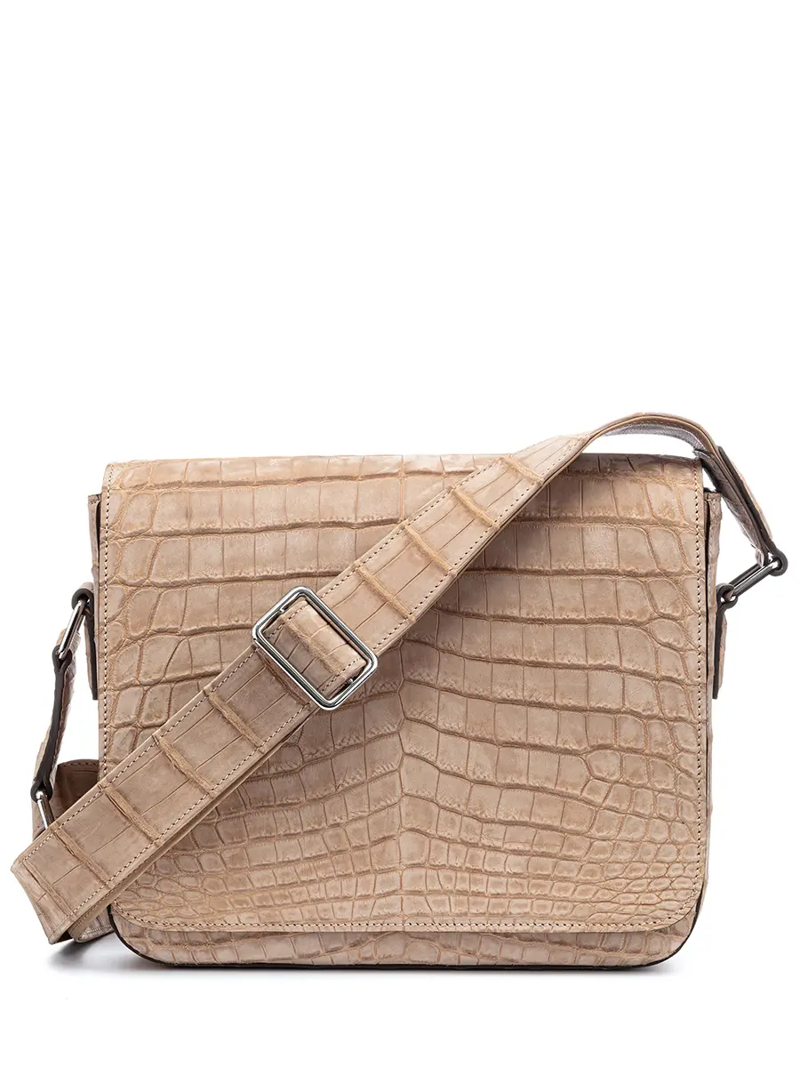 Сумка из кожи крокодила