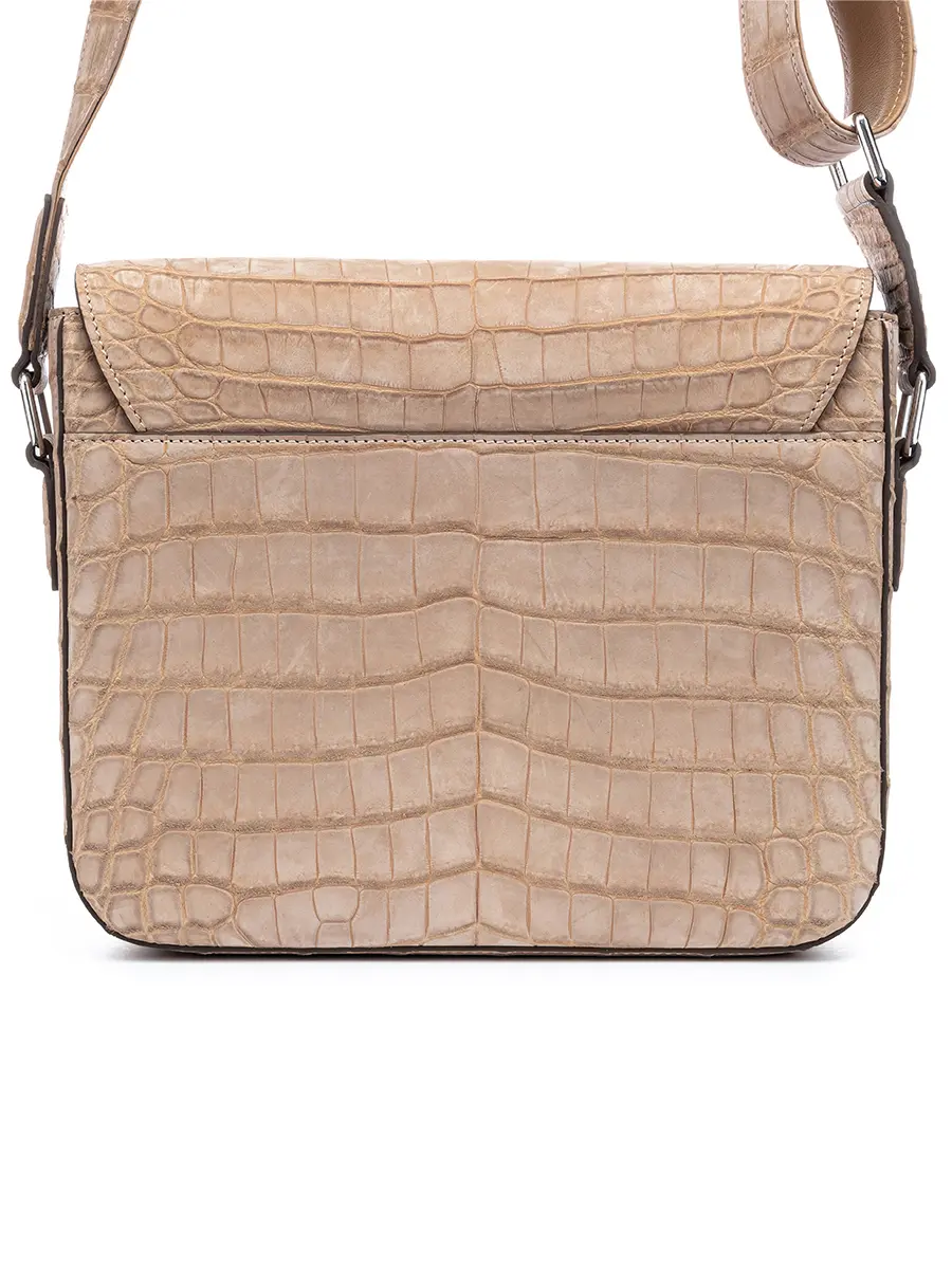 Сумка из кожи крокодила