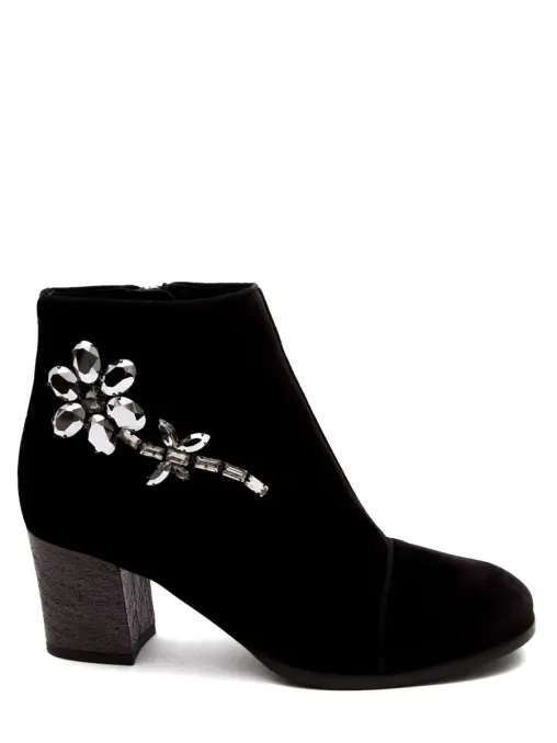 Ботильоны замшевые ALBERTO GOZZI