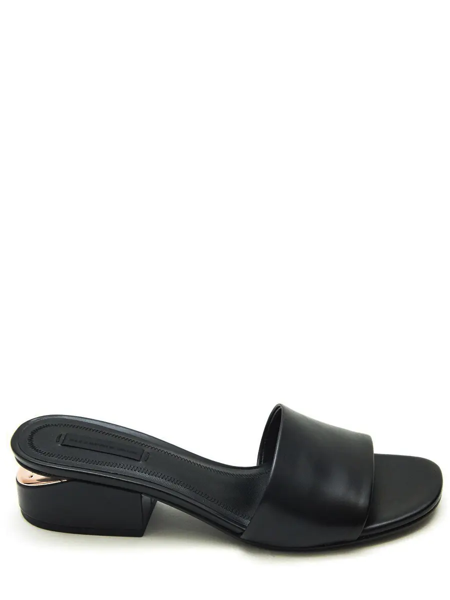 Шлепанцы кожаные