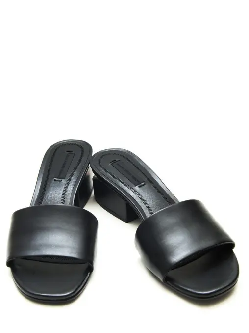 Шлепанцы кожаные ALEXANDER WANG