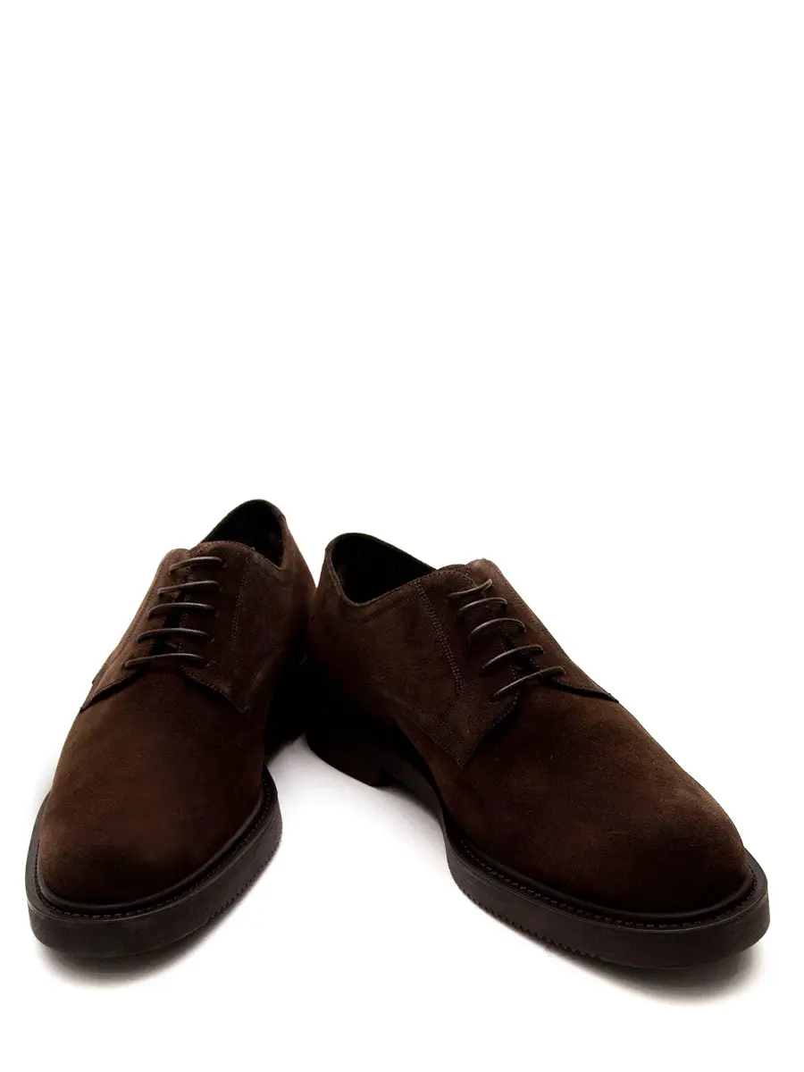 Дерби замшевые на меху