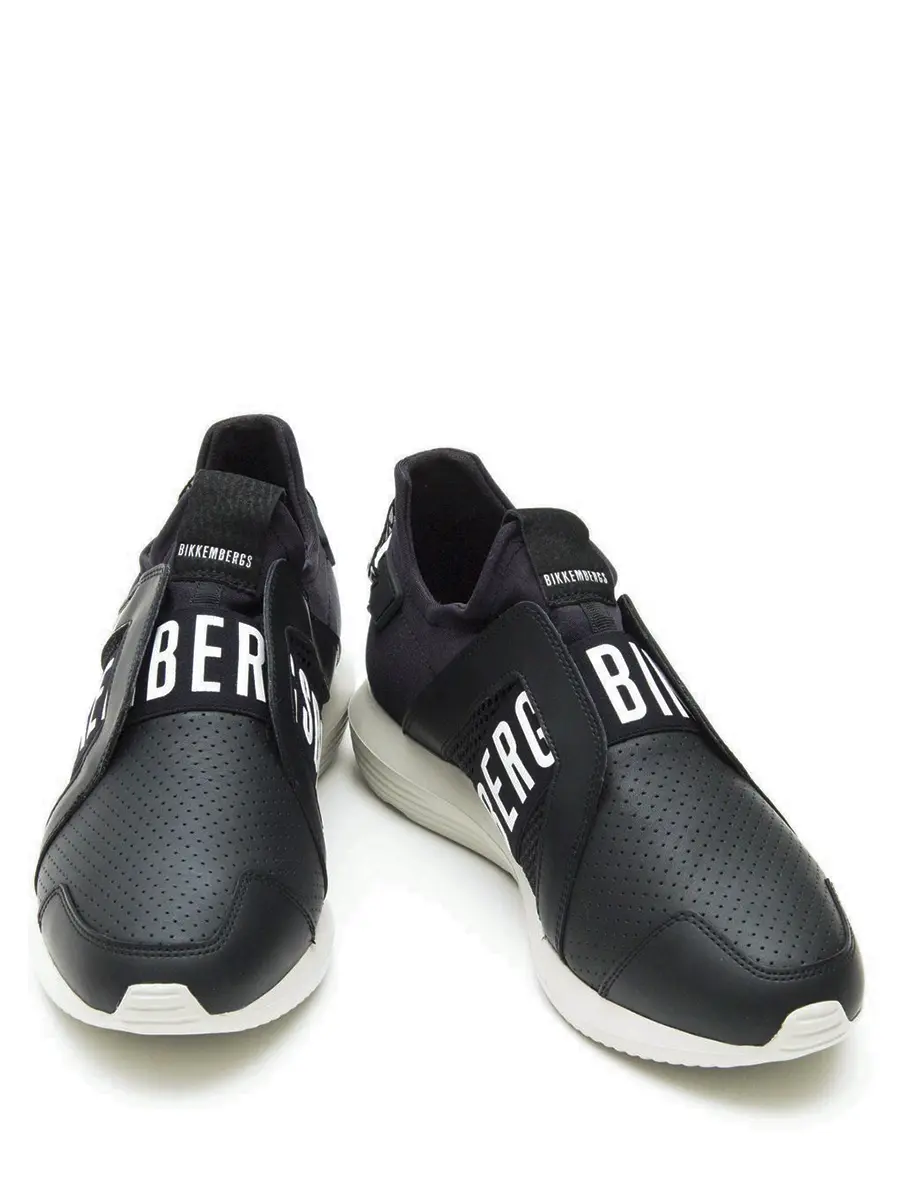 Кроссовки кожаные