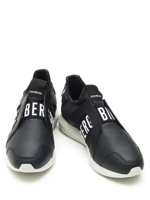 Кроссовки кожаные BIKKEMBERGS