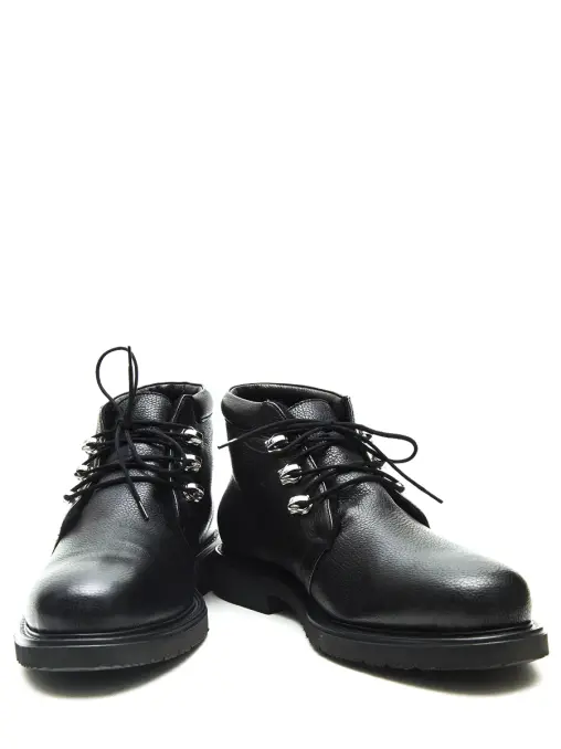 Ботинки кожаные на меху CESARE PACIOTTI