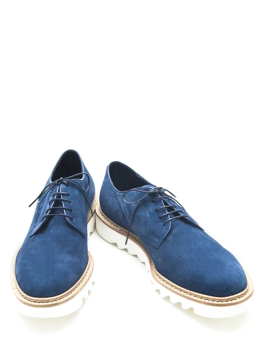 Дерби замшевые