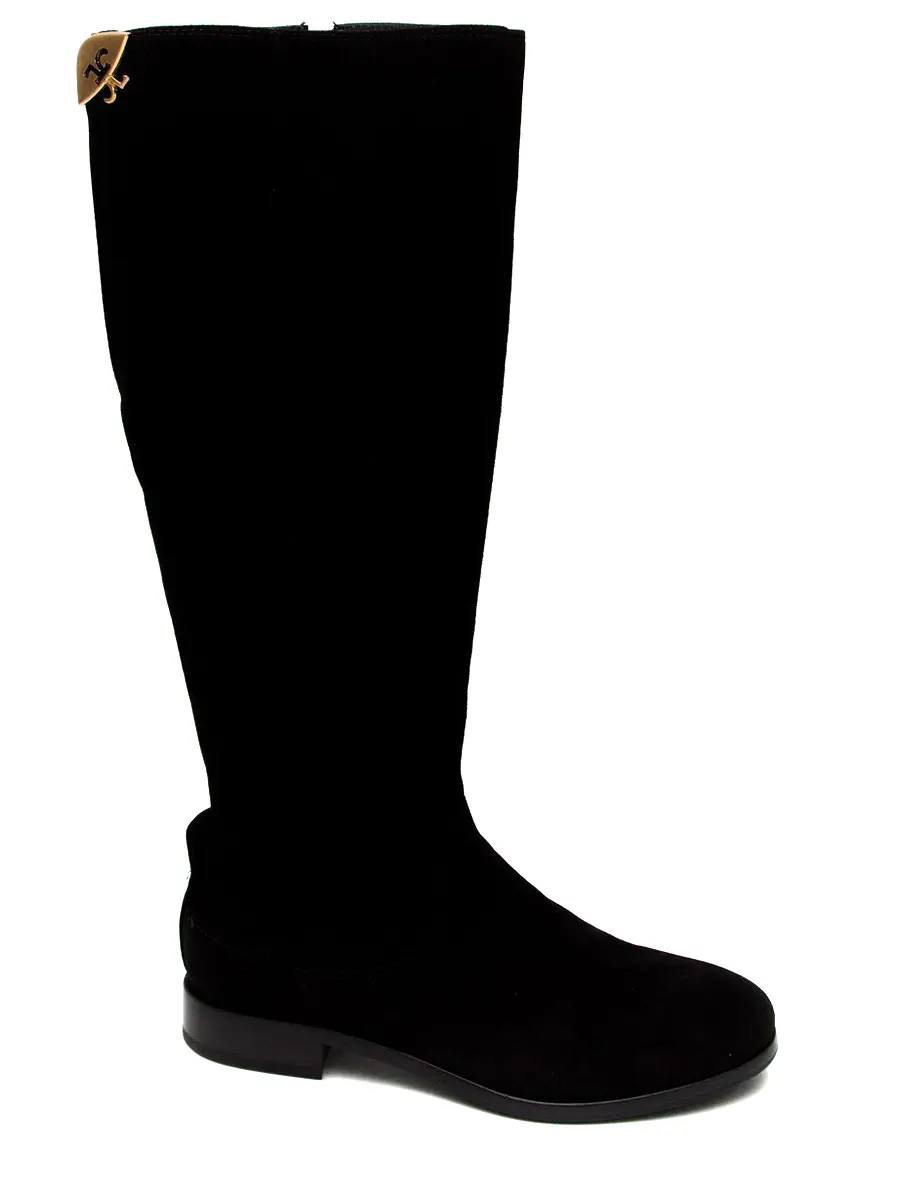 Сапоги замшевые