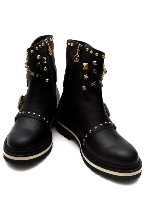 Полусапоги кожаные FABI