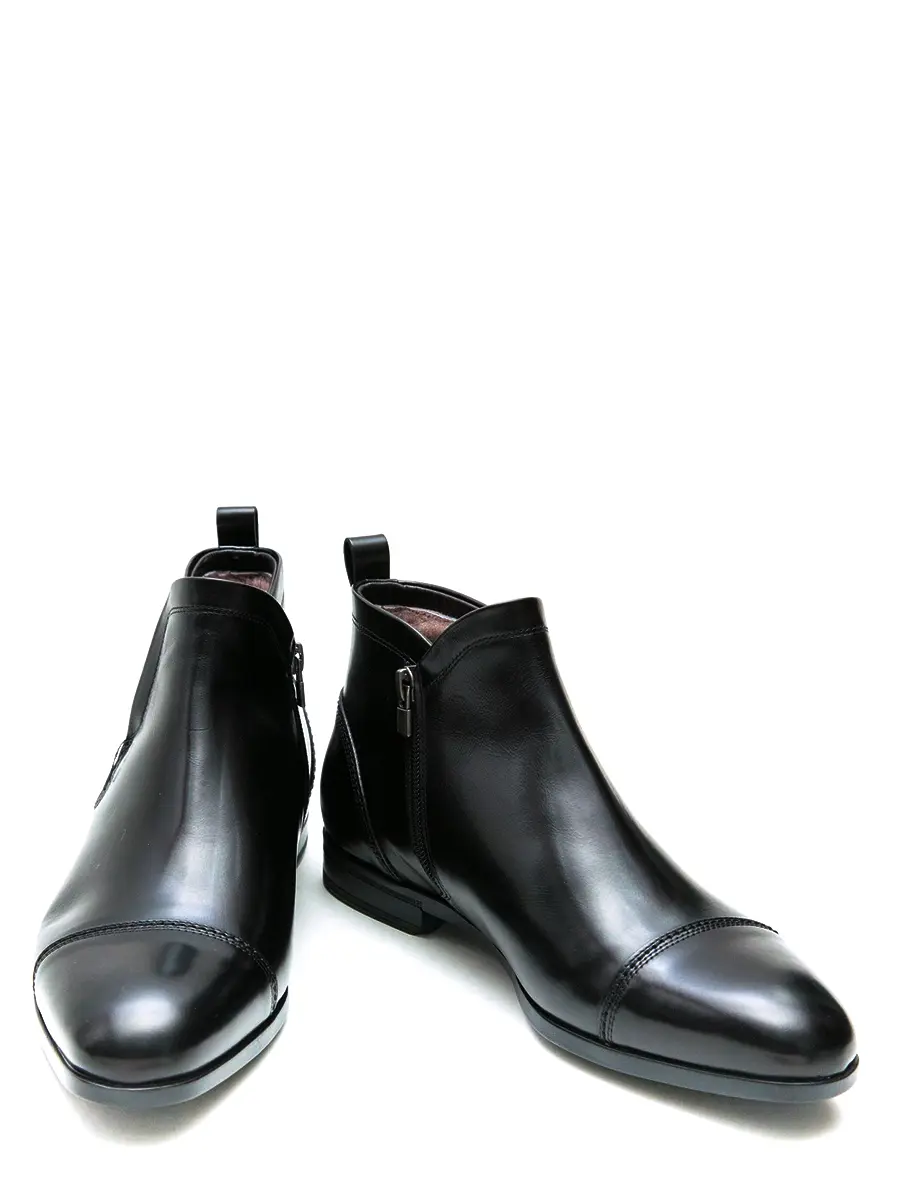 Ботинки кожаные на меху