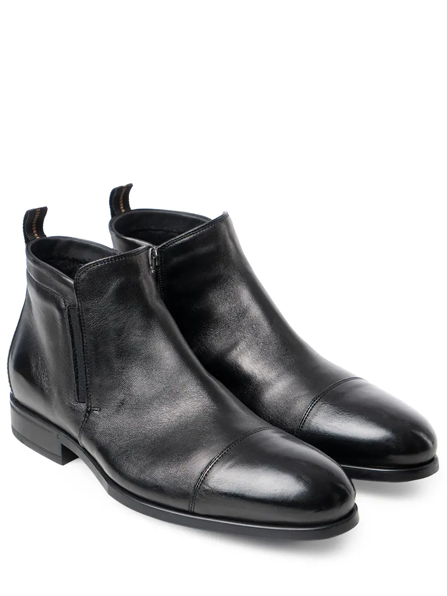 Ботинки кожаные