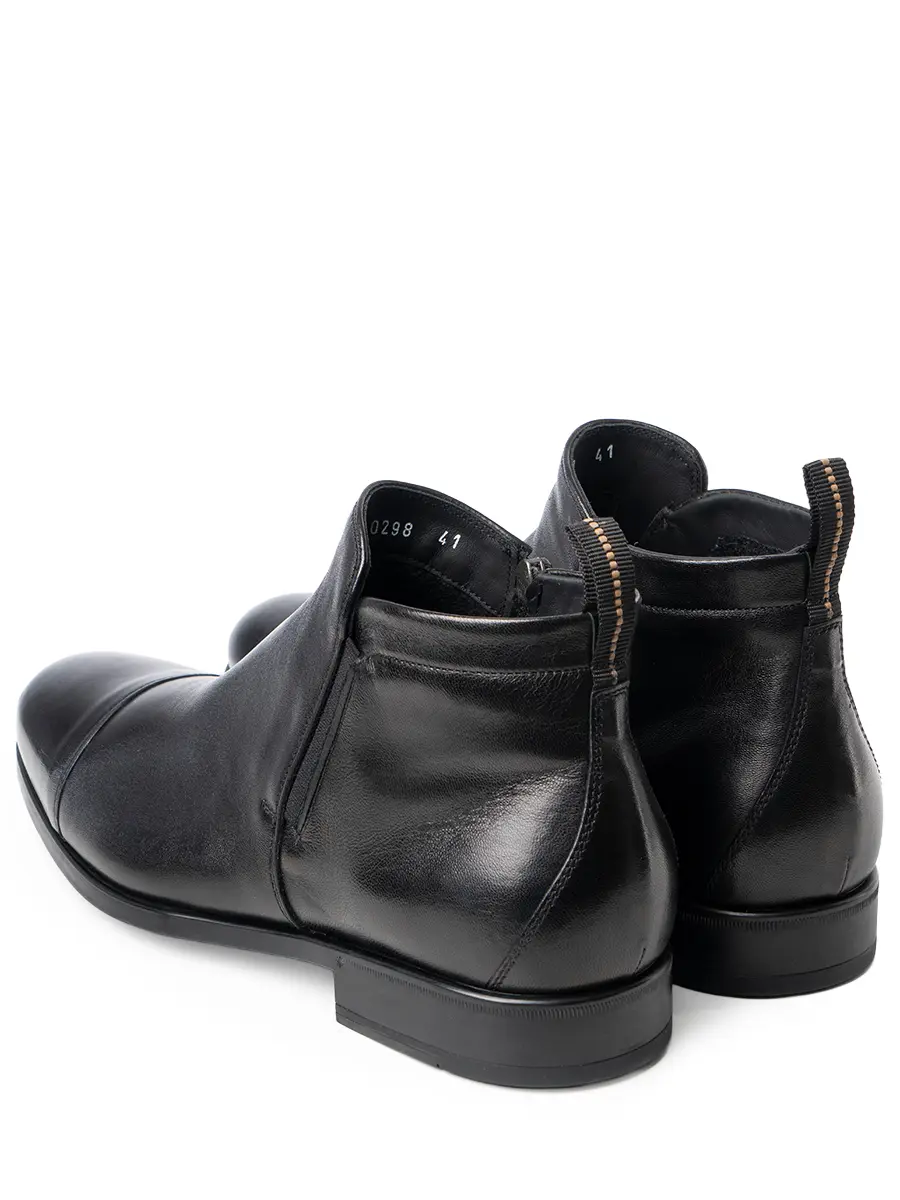 Ботинки кожаные