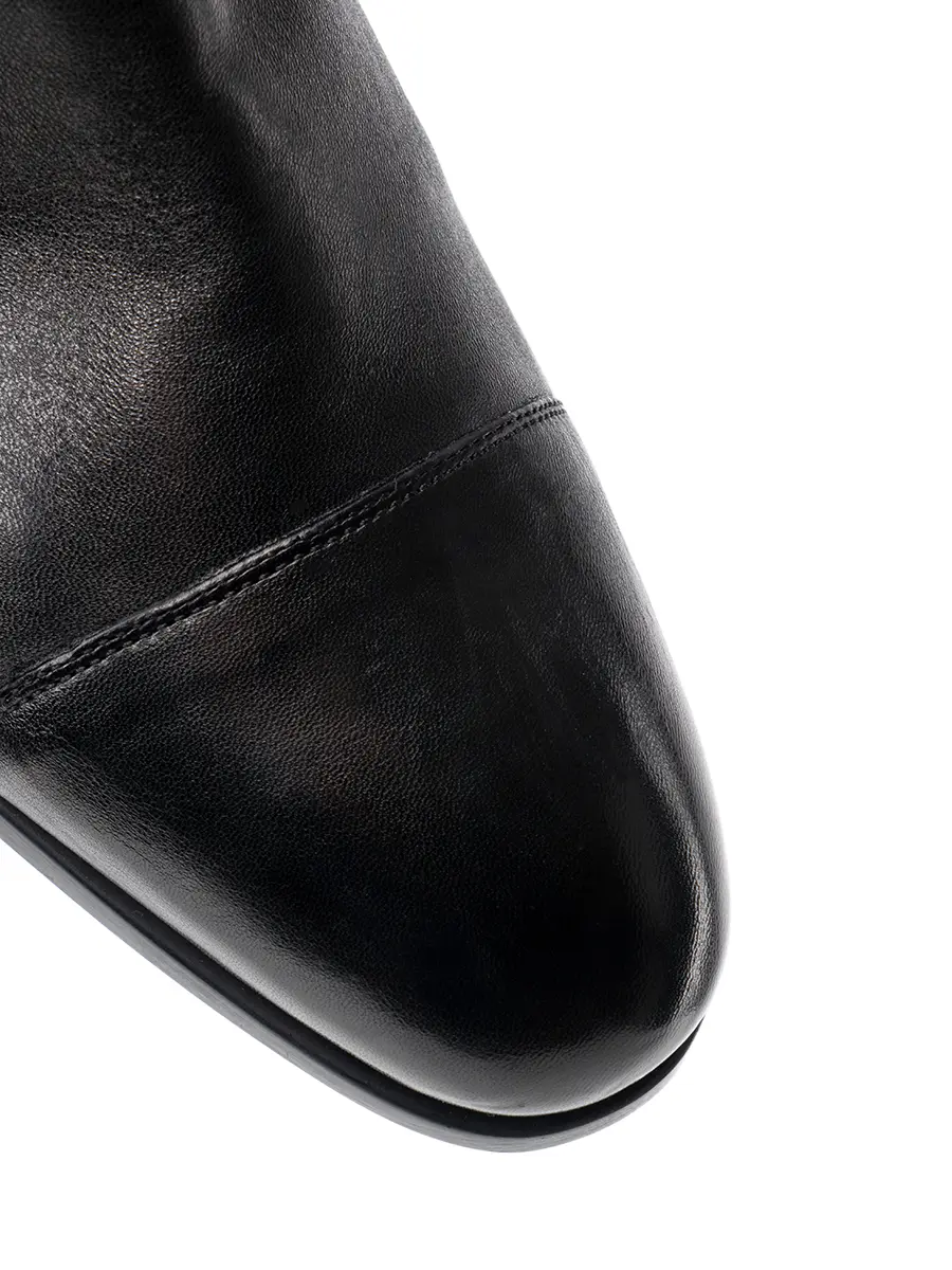 Ботинки кожаные