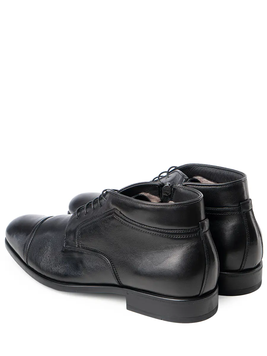 Ботинки кожаные на меху