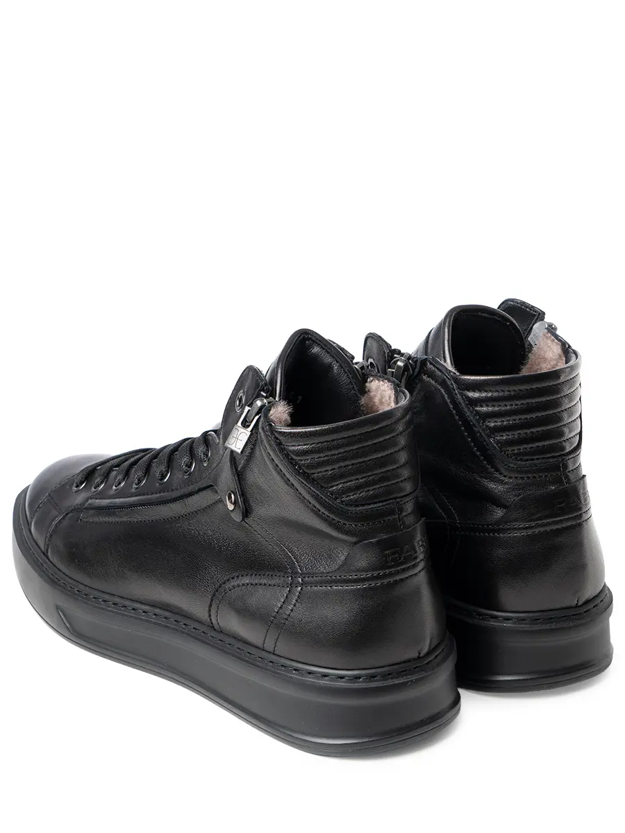 Кеды кожаные Rainier на меху