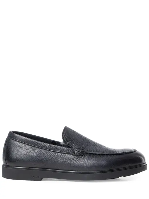 Лоферы кожаные на меху FABI