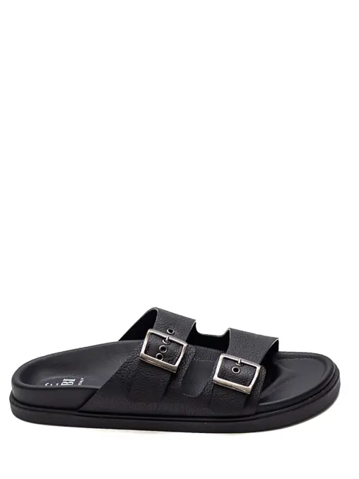 Шлепанцы кожаные FABI