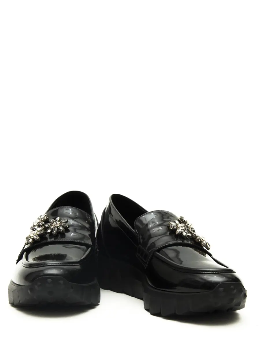 Лоферы кожаные