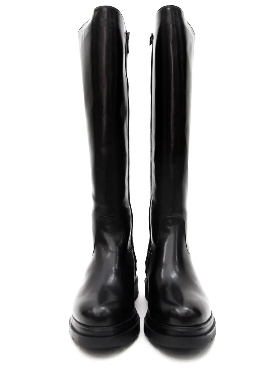 Сапоги кожаные