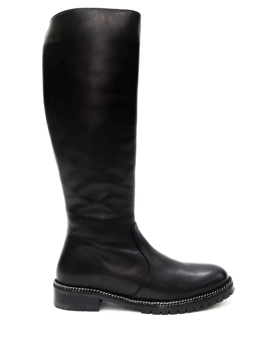 Сапоги кожаные