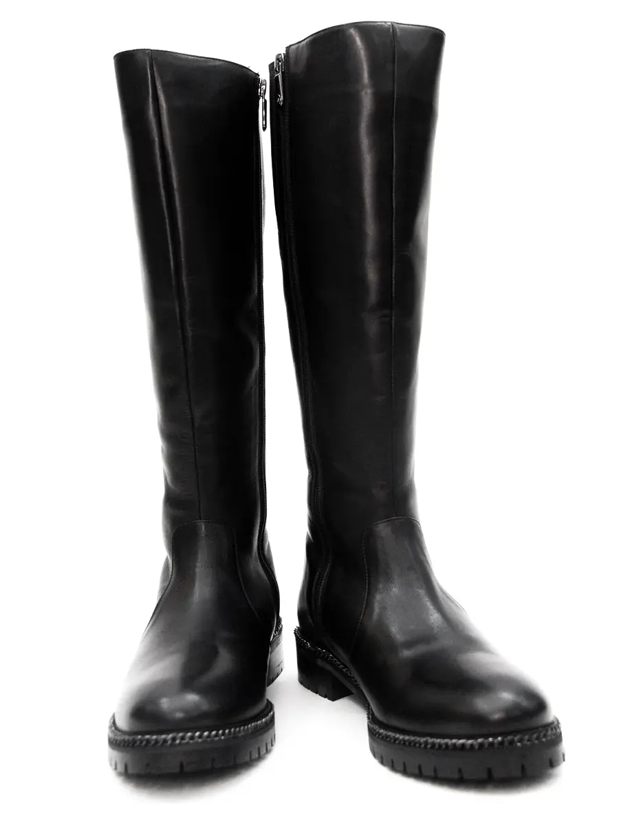 Сапоги кожаные