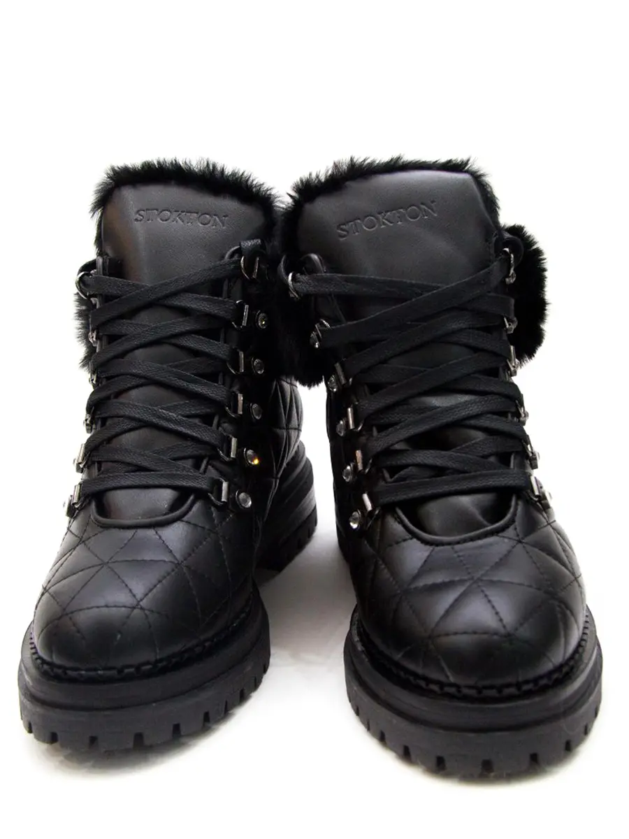 Ботинки кожаные