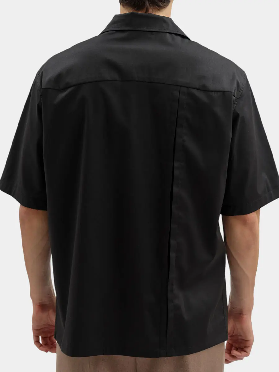 Рубашка однотонная