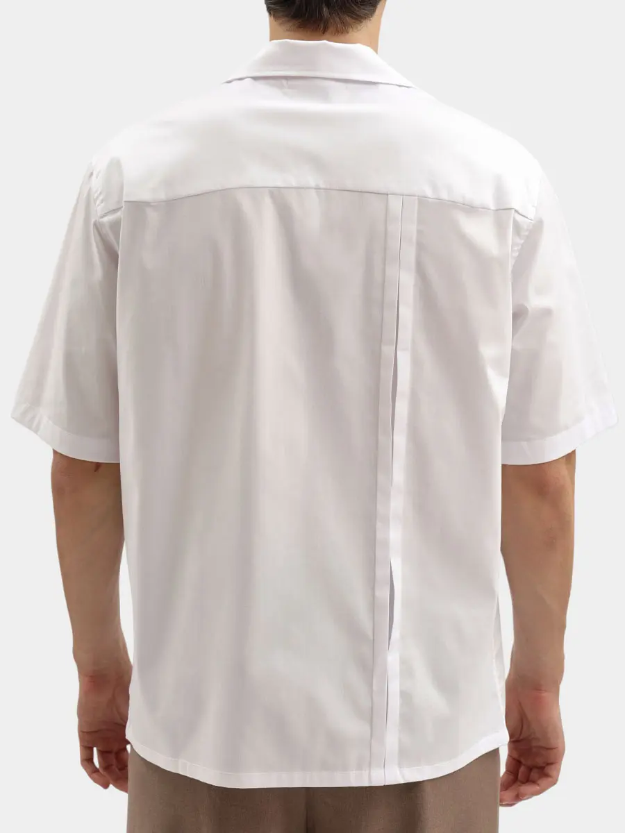 Рубашка однотонная