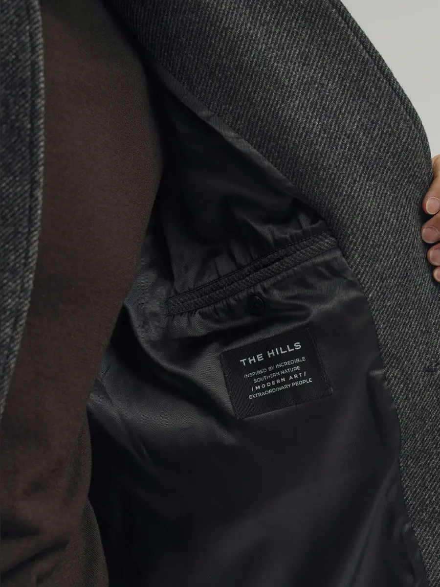 Пальто шерстяное