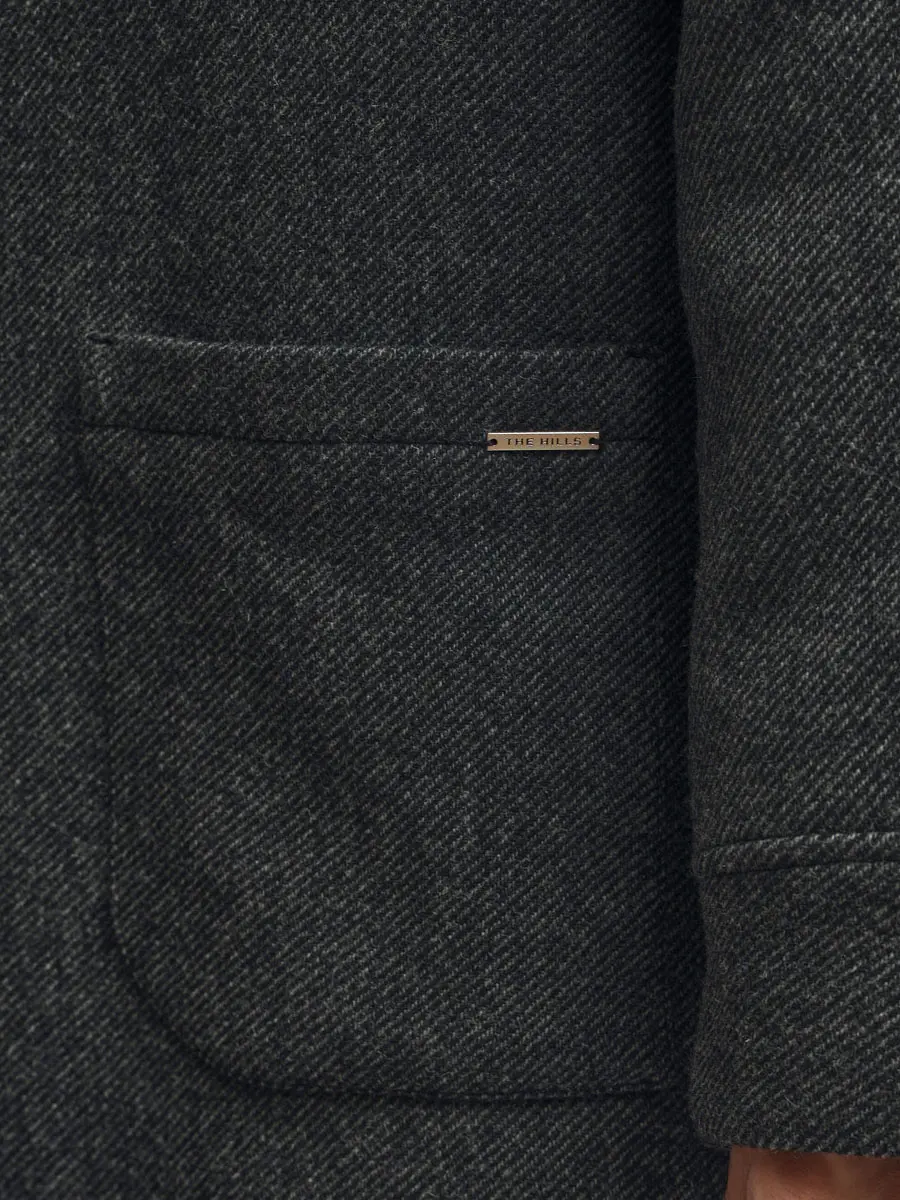 Пальто шерстяное