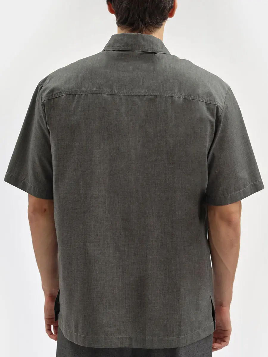 Рубашка однотонная