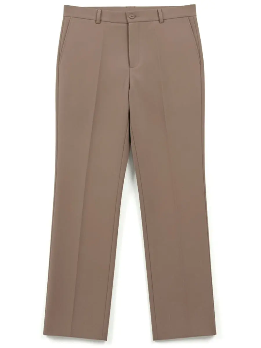 Брюки однотонные