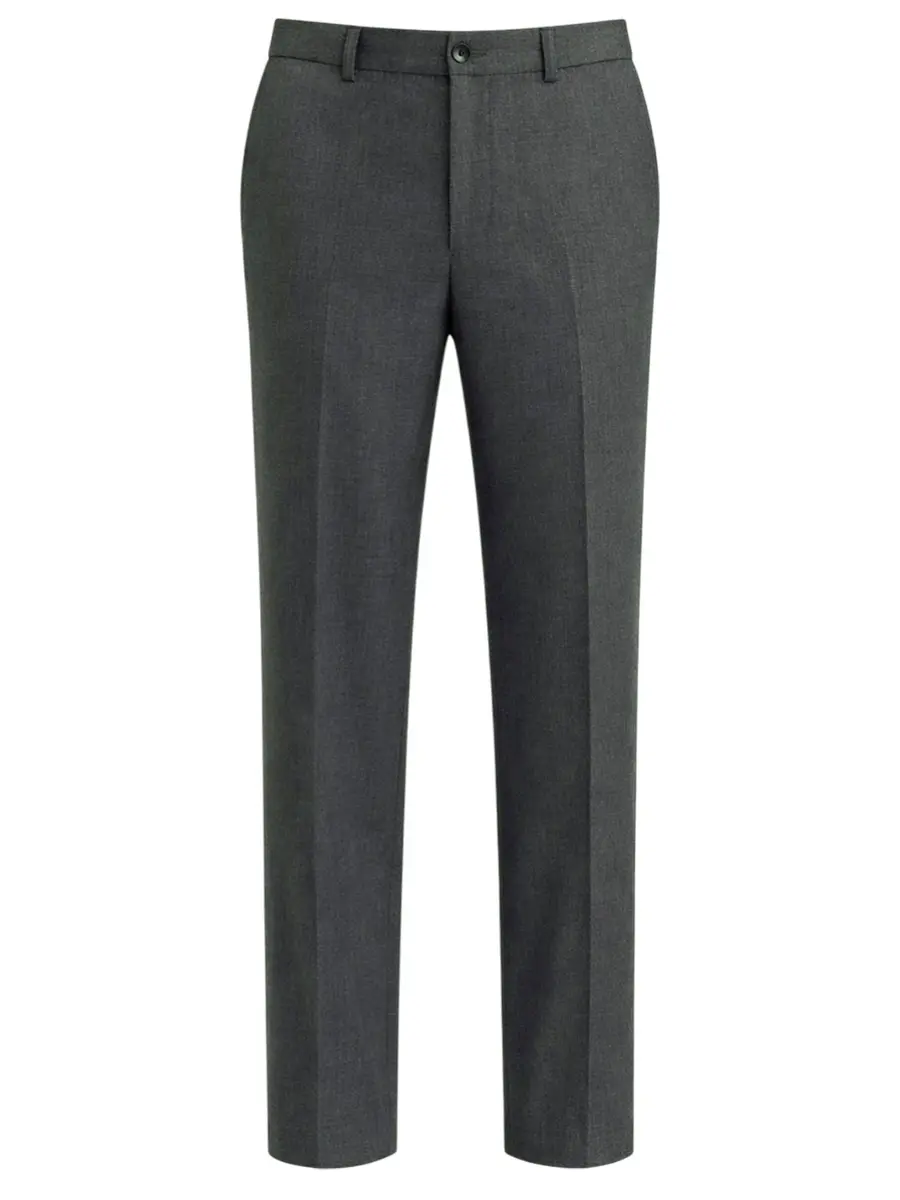 Брюки однотонные