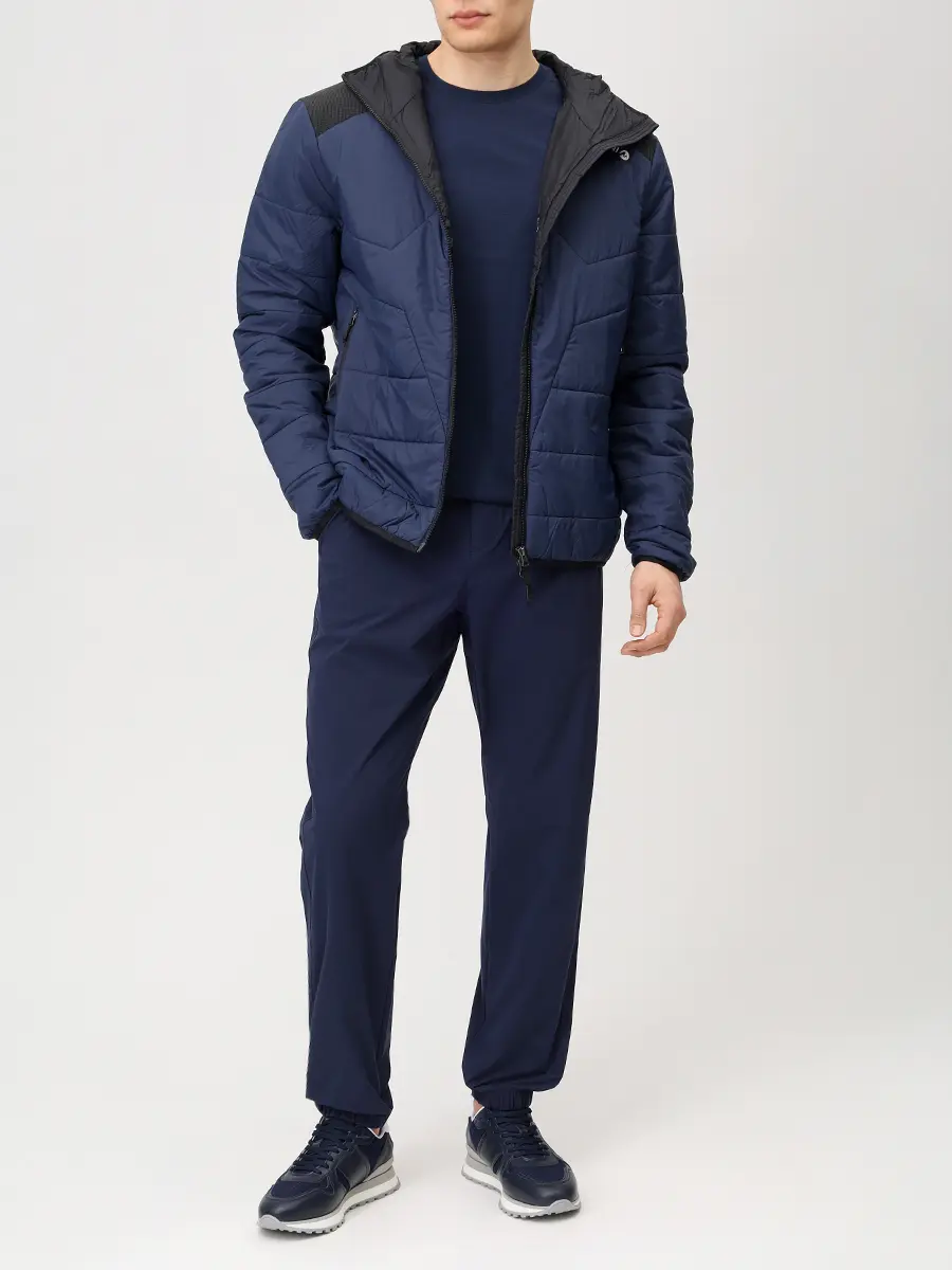 Брюки однотонные