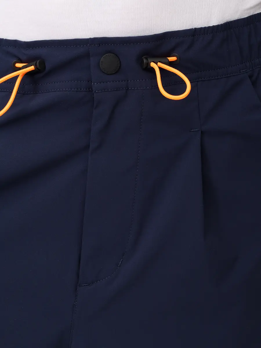 Брюки однотонные