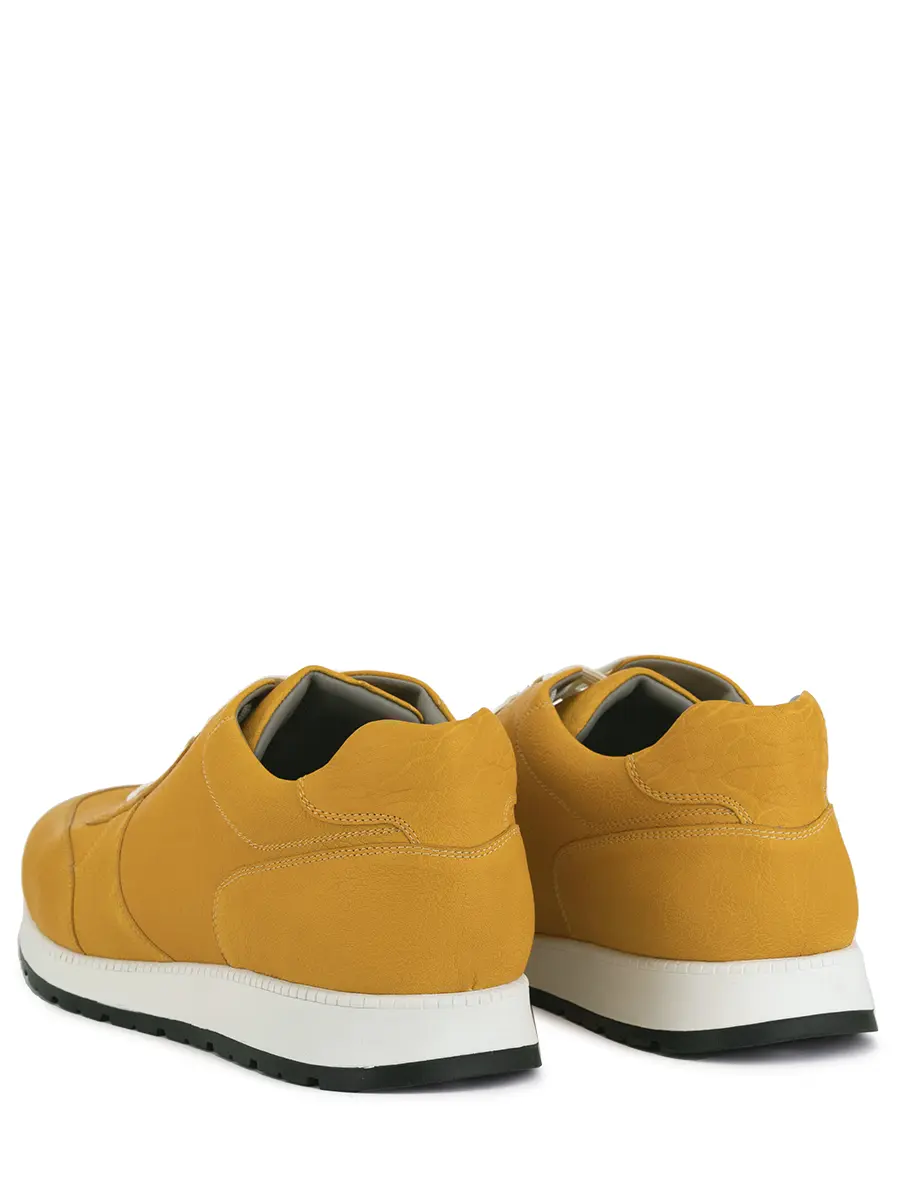 Кроссовки кожаные