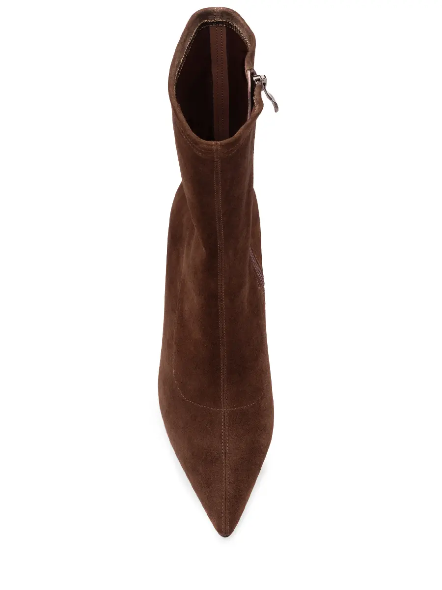 Ботильоны замшевые