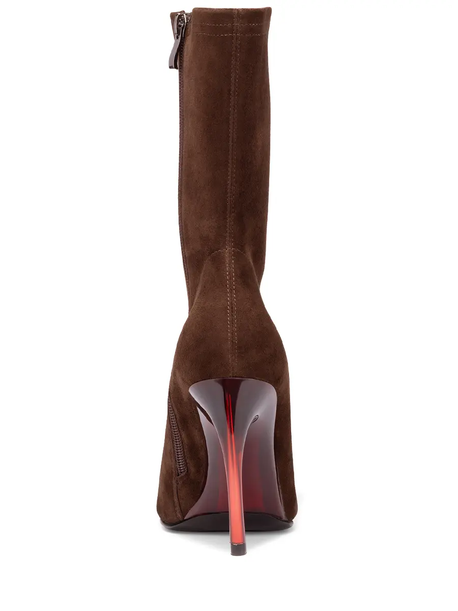 Ботильоны замшевые