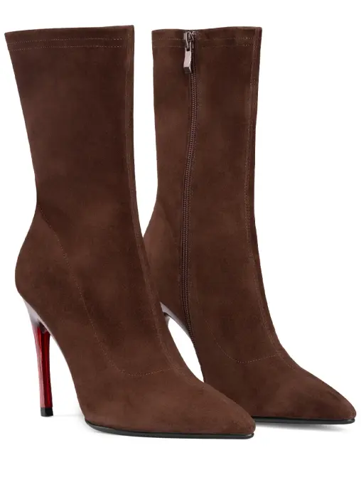 Ботильоны замшевые RUBENI