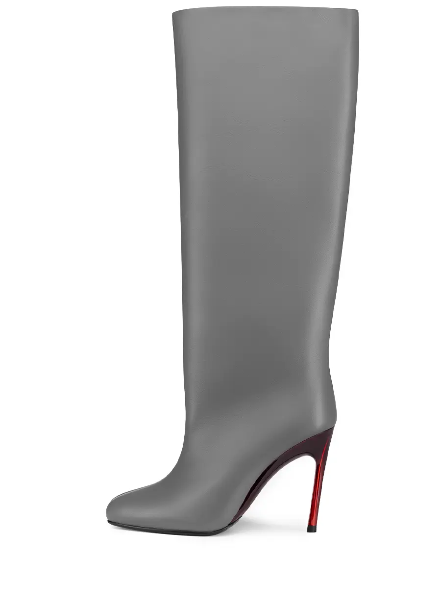 Сапоги кожаные