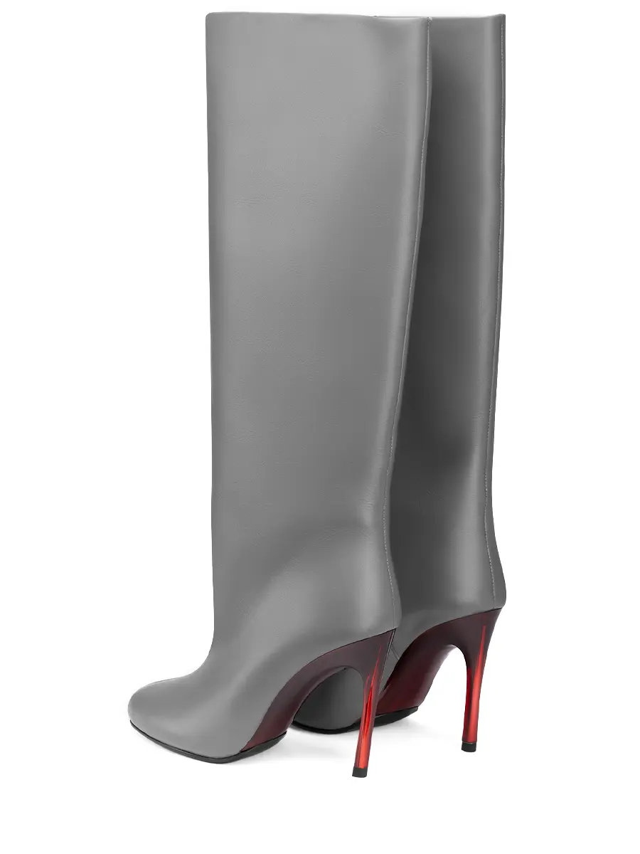 Сапоги кожаные