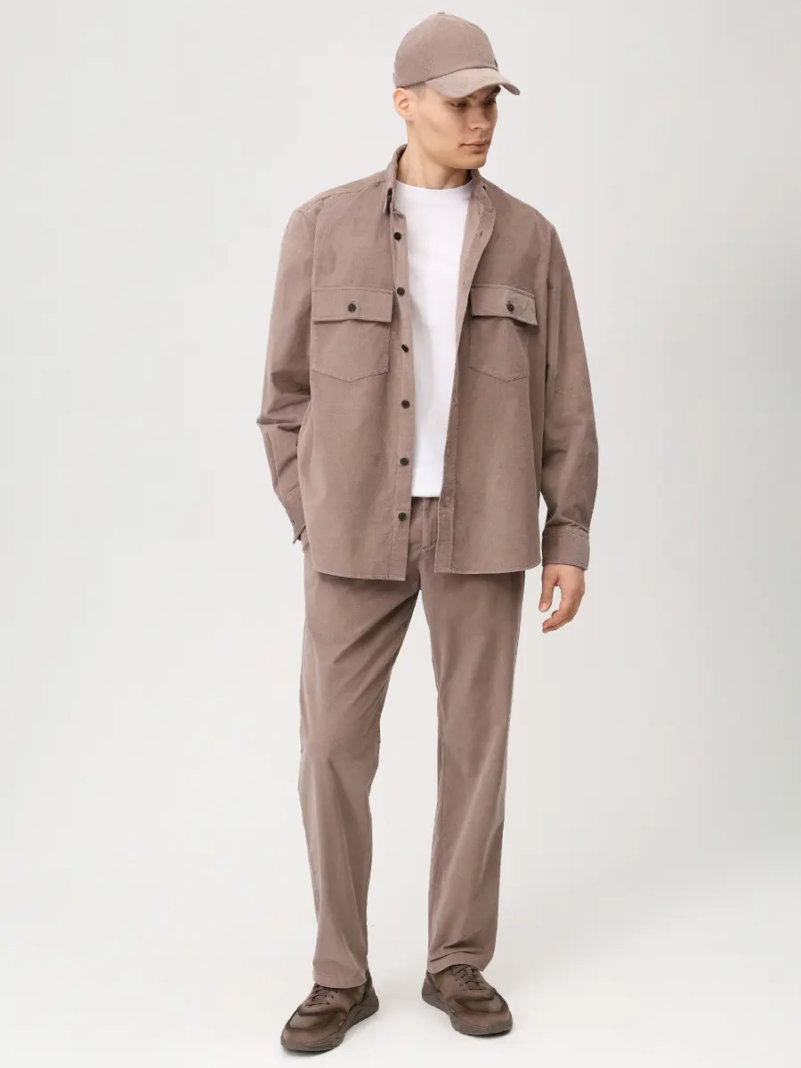 Рубашка вельветовая