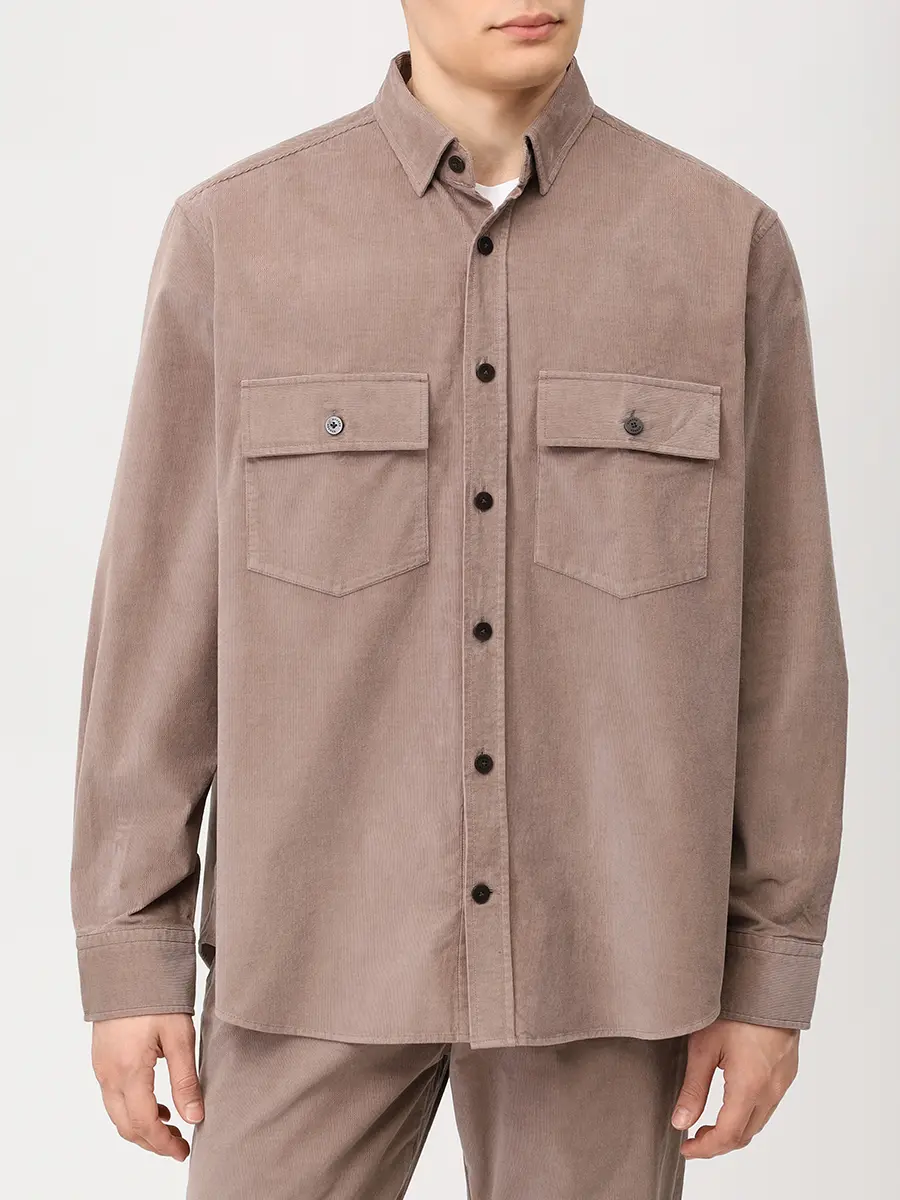 Рубашка вельветовая