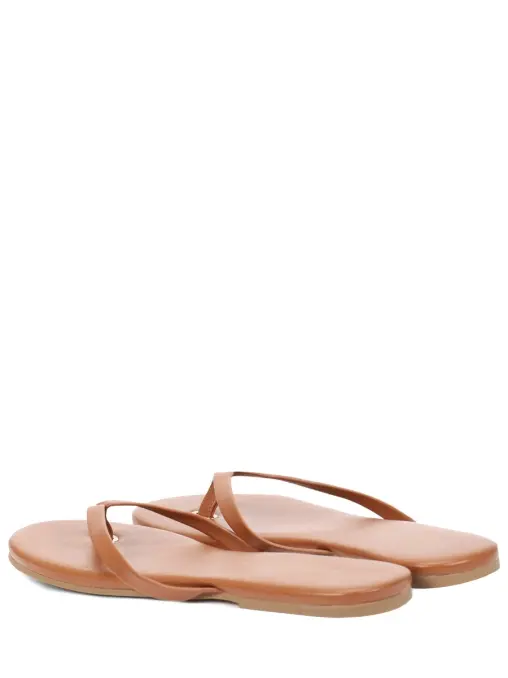 Шлепанцы кожаные MELISSA ODABASH